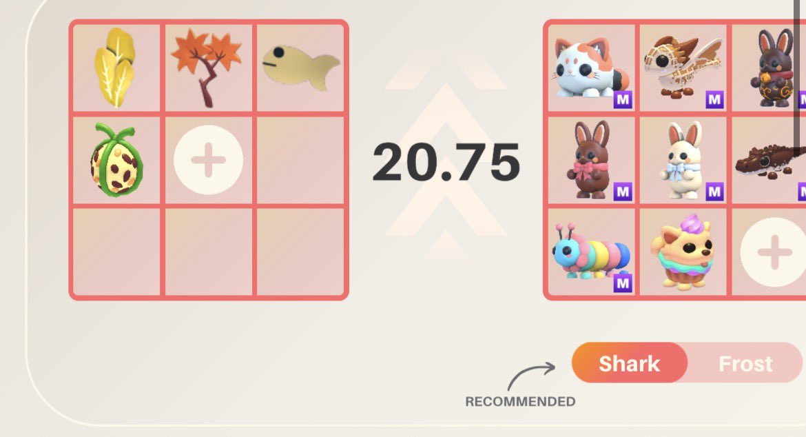 Trading the pets on the right for some of the baits on the left! 
Mlf the first bait but I like all