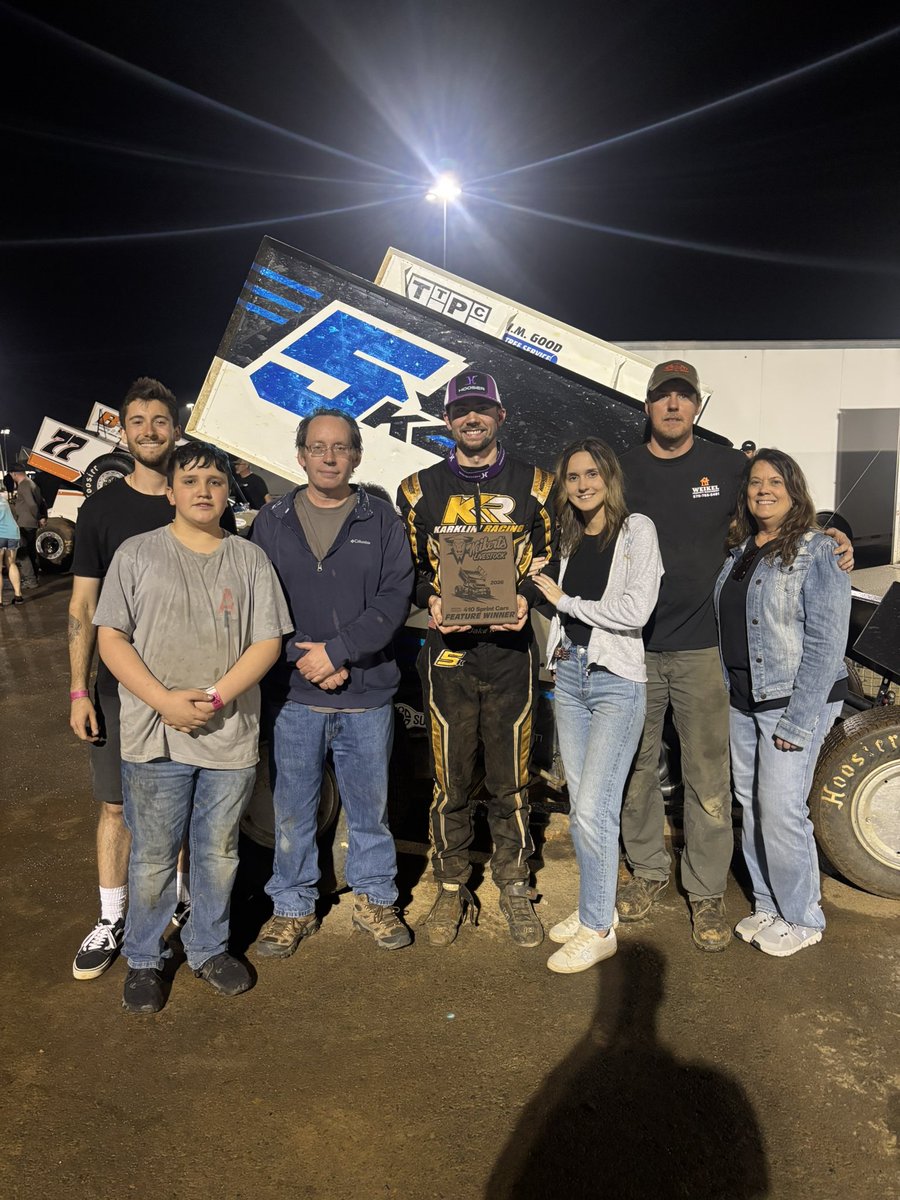 PortRoyalSpdway's tweet photo. 📝Karklin Earns 1st Career Port Royal Speedway Win in Exciting But Rain-Shortened A-Main

Read More:

https://t.co/dvspUDFe5f https://t.co/2wBg7Ja9SX