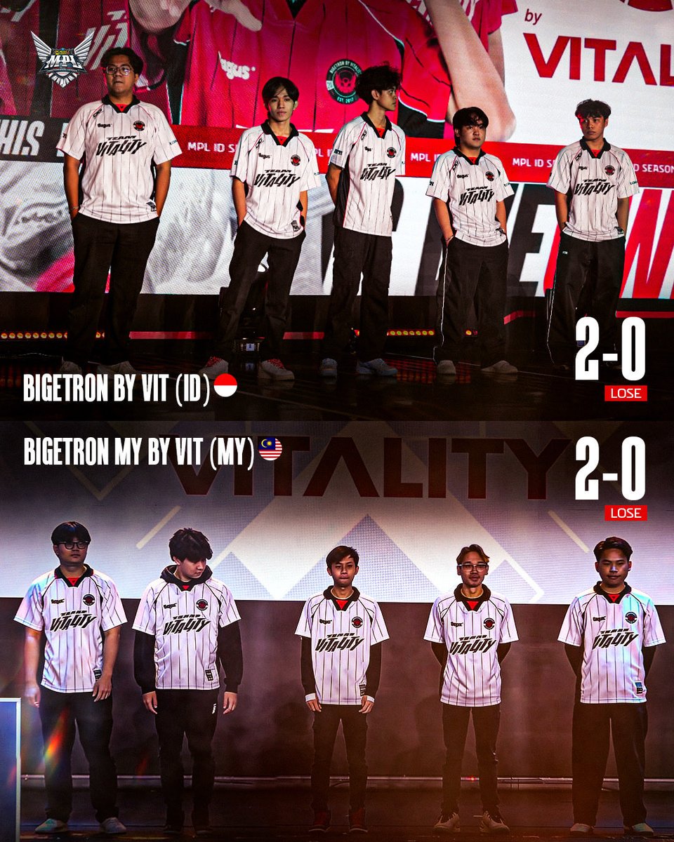 mplidofficial's tweet photo. Kita intip sejenak region sebelah, dua tim dari dua region mengalami kekalahan yang sama hari kemarin!
Apakah hari ini Bigetron by Vitality mampu bounce back & mengamankan kemenangannya kembali? ๐ค
#MPLIDS17 #WeOwnThis #WellPlayed #NarasiS17 #CrossRegion BTR https://t.co/2i3HaVH9BK