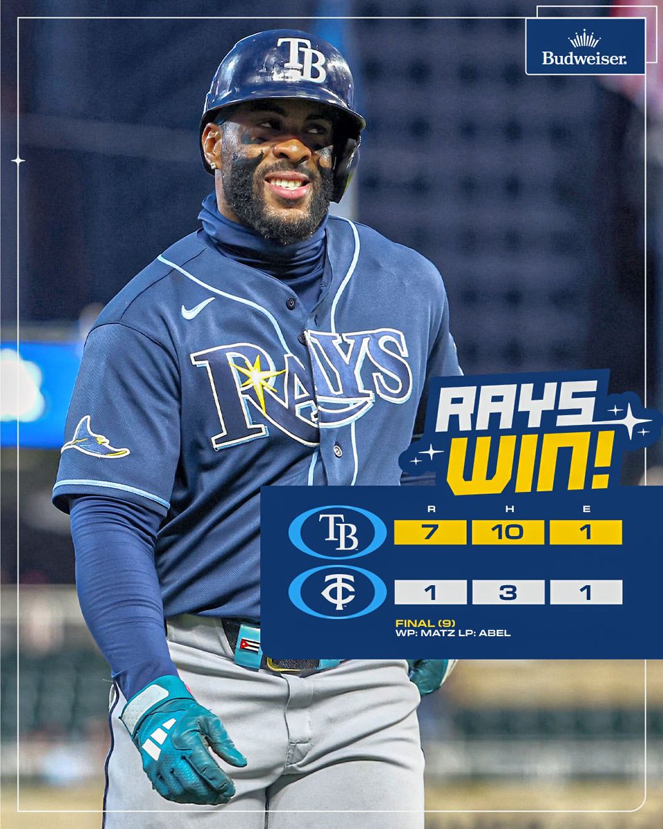 Tampa Bay Rays tweet media