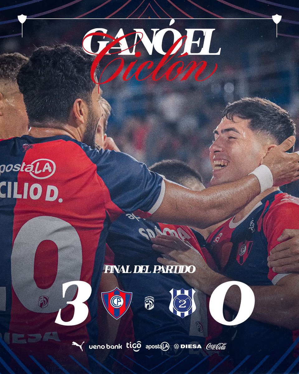 Ganó Cerro: Este Cerro parece aquel Paraguay cuando llegó Alfaro.
Hasta pasa desapercibido que Veggeti no meta, hasta el tipo baja a morder.