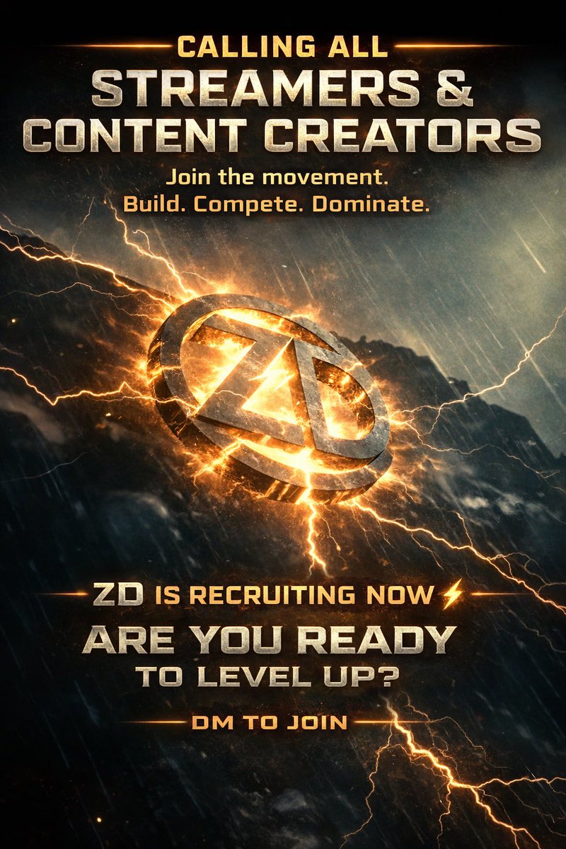 ZeroDivideGG's tweet photo. If this is you’re calling then why not just come and dominate with other streamers and content creators!! https://t.co/eEh6O2nCwl