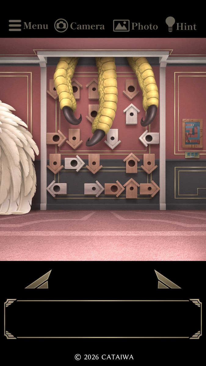 cataiwa1's tweet photo. 『脱出ゲーム ＴＯＲＩ』 をリリースしました

鳥の世界が舞台の２Ｄ脱出ゲームです

▼ダウンロード
iOS : https://t.co/OvkbFKAlsc
Android : https://t.co/Ni8k6wpADH

エンディングは１種類、本編クリア後に「おまけ」のミニ脱出ゲームが遊べます
ホラー要素はないので安心して遊んでください🐦‍⬛ https://t.co/eHOiuCqFhe