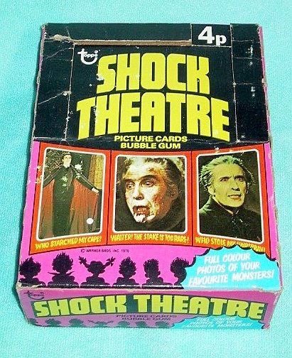 hauntorama's tweet image. Vintage Trading Card and Bubble Gum boxes. 
#VintageMonsterToys #TradingCards #HorrorCommunity