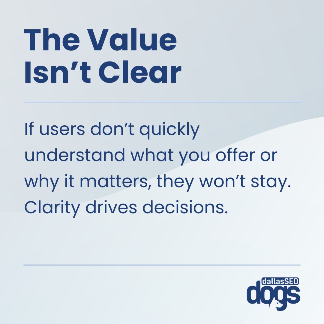 DallasSEODogs's tweet image. 💻 Driving traffic is only one part of performance. Conversion depends on what happens next. Identify and address these factors to ensure stronger performance over time. 📌

#DallasSEODogs #DigitalMarketing #LeadGeneration #SEO #SocialMedia