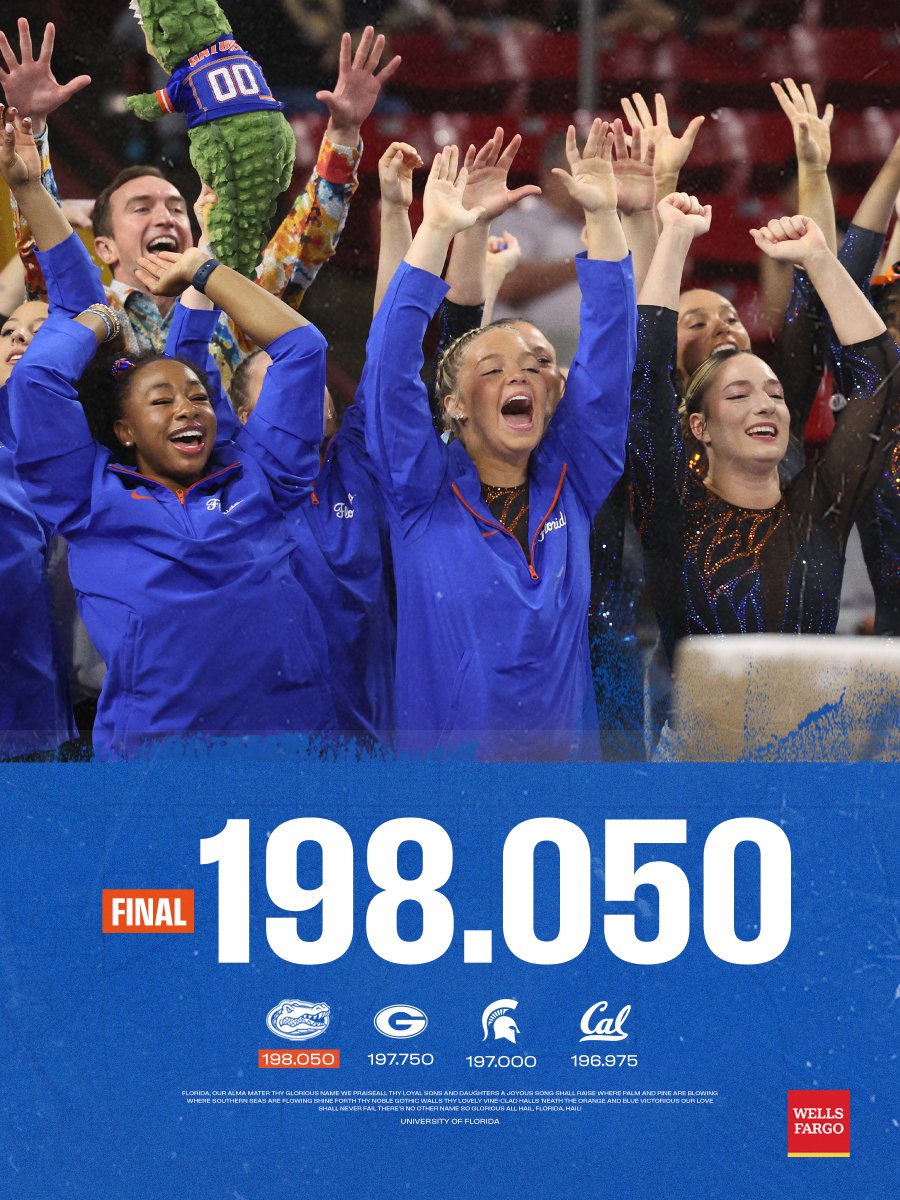 Gators Gymnastics tweet media