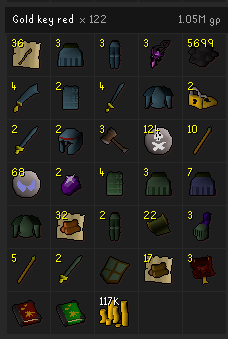 FadingEcho3s's tweet photo. @JagexAsh Day 2000: Still No Guthan's Set - but I also turned my eyes towards a different collection log for a bit... This one is equally as depressing... 720 Redwood Logs - 720 Sacred Oil - 720 Urium Remains - 594 Keys - 0 Zealot's Armor Pieces https://t.co/TBBL0wJonb