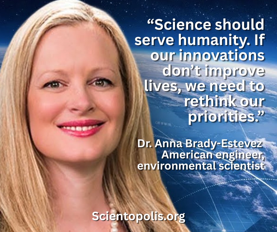 DanielleElfStar's tweet photo. “Science should serve humanity. If our innovations don’t improve lives, we need to rethink our priorities.” - Dr. Anna Brady-Estevez , American engineer & environmental scientist
#science #paradism #Scientopolis https://t.co/6llxkLAGZh https://t.co/HJGBwCvYcD https://t.co/2e9qC9v2Ka