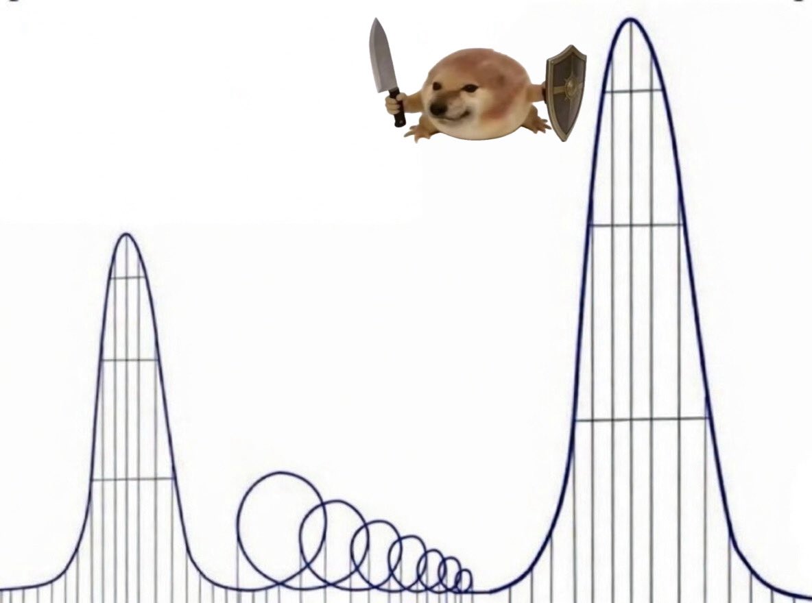 What the dog doing? | 我的刀盾 tweet media