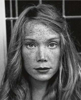 Sissy Spacek in 1970. photo by Ira Resnick