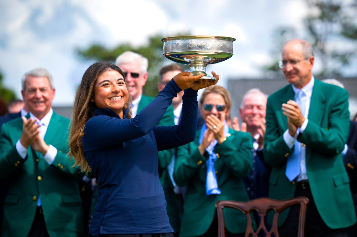 WalaGolf's tweet photo. Postales de una semana histórica para Majo Marín 🇨🇴 flamante campeona del Augusta National Women’s Amateur 2026. 📸

#ANWAgolf #WALAgolf https://t.co/QdgdqeQYIk