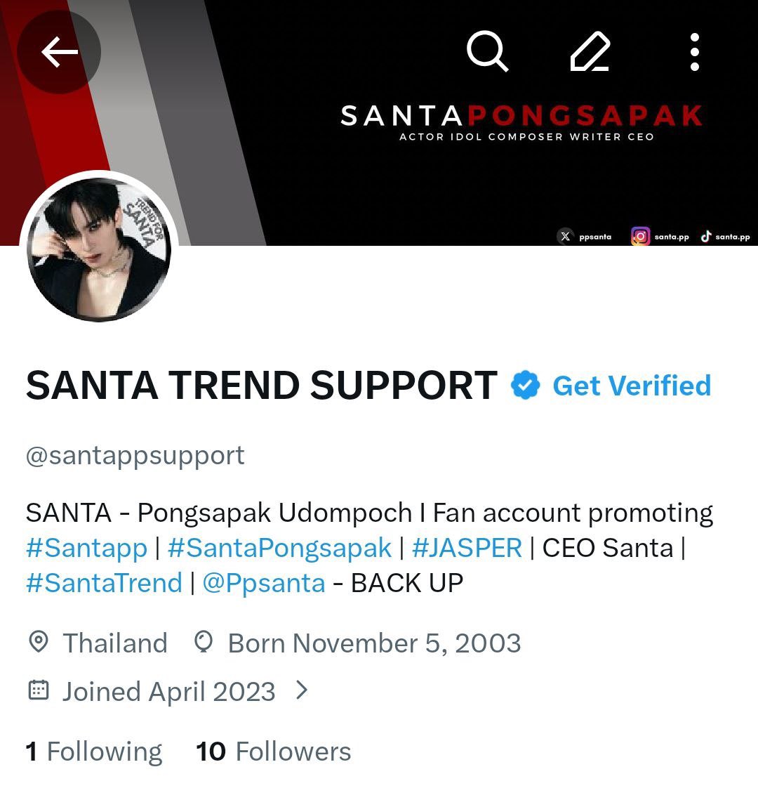 Trend for SANTA tweet media