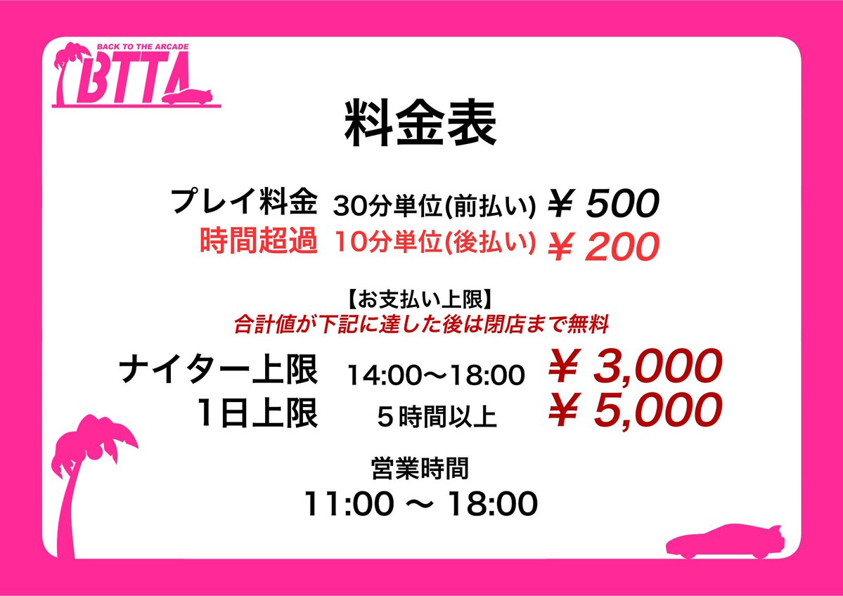 バックトゥザアーケード(BTTA)【公式】 tweet media