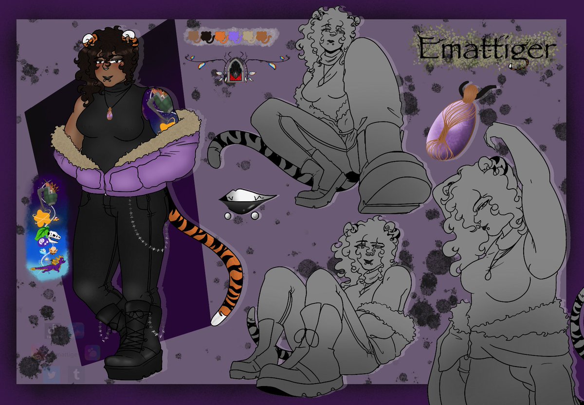 Ema_t_tiger/Emile (coms open!) tweet media