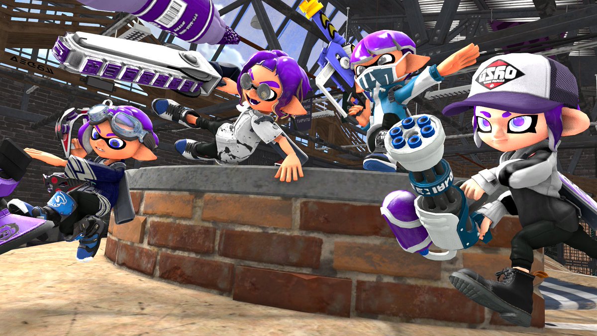 _NovaNightshade's tweet photo. Perfect 5-0 in LUTI Groups! We’re in the Playoffs!

Week 6 ppl:
@JinAizawa42 - Tetra - “I love sprinkler”
JimmyMii12 - Stamper - "D1 baiter 🥹 ✌️"
Lizwick Sonata - Splash/Zimi - “Don’t call a team shit when you’re losing, Stamper!”
Paprika (Sub) - RBPD - “Go! Be my meat shields!” https://t.co/JN6py8eGdA