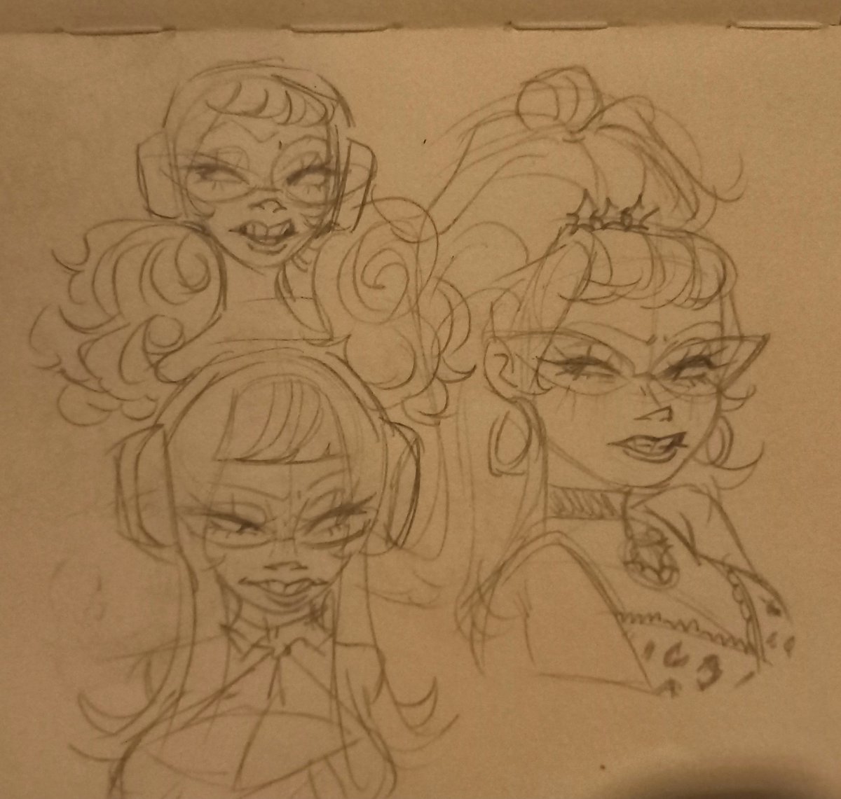 Some pencil doodles