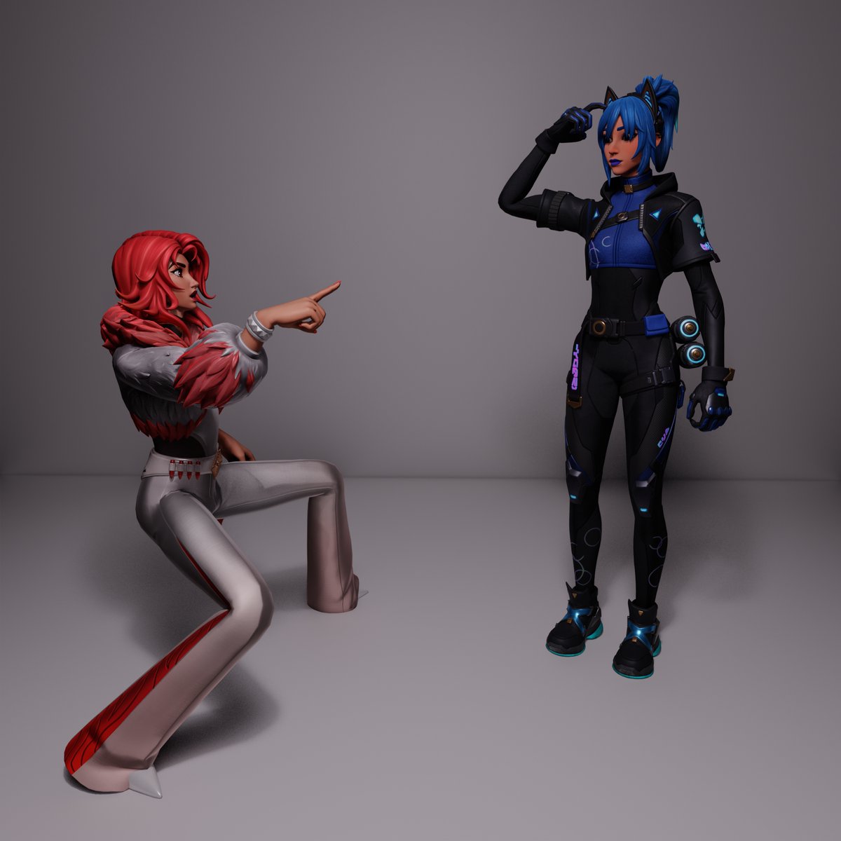 is valeria alright or is she freaking out that her sister got another reskin...?
#fortniteart #fortnite #meme