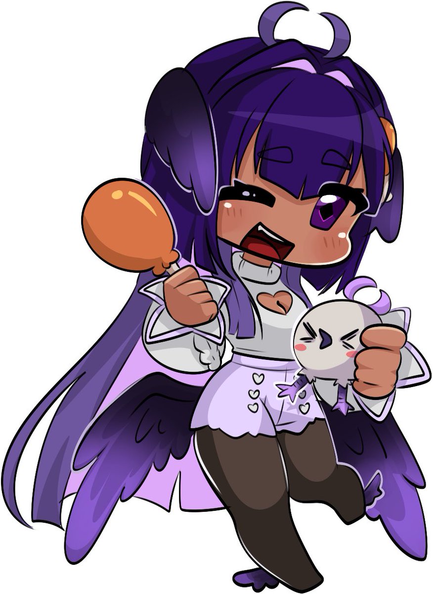 Zuzu 🐦‍⬛🍗 V-halo tweet media