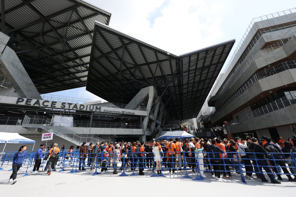 spulse_official's tweet image. 🔶🔸#0405vs長崎 🔸🔶
🏟アウェイ会場の様子 #spulse #ONEFAMILY