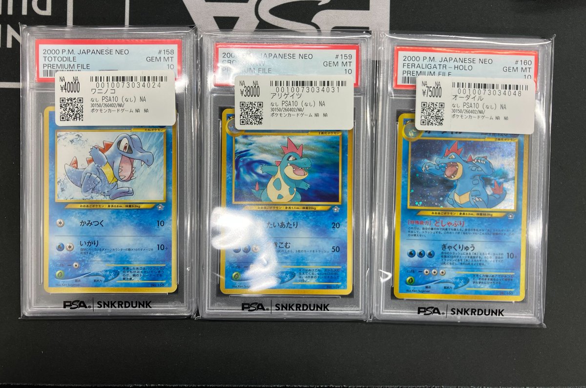 こちらご購入頂きました‼ ✓ワニノコ ✓アリゲイツ ✓オーダイル お 