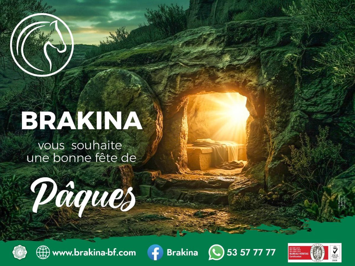 Joyeuse fête de Pâques à tous !
#BRAKINA #Paques
