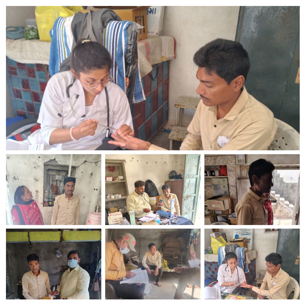 આયુષ્યમાન આરોગ્ય મંદિર વડીયા ખાતે આજે નવો ટીવી કેસ મળતા દર્દી ને દવા ચાલુ કરવામાં આવી, તેમજ હોમ વિઝીટ કરી દર્દીને દવા વિશે સમજાવવામાં આવ્યું તેમજ દર્દીનો વજન, ઉચાઇ, ડાયાબિટીસ, BP, HB વગેરે તપાસ કરવામા આવી.
<a href="/TeamHealthMalia/">Team Health Malia_Junagadh</a> <a href="/PHCAMRAPURGIR/">PHC AMRAPUR</a> .