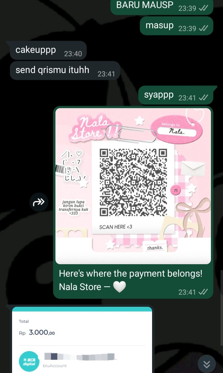 testi nokos; nomor kosong nala ★ tweet media