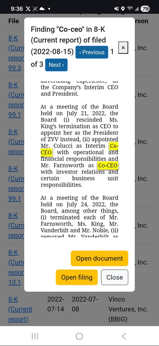 JLman3705's tweet image. Where was the "Ted's leading the company." complaint when ZVV's Zash managers were installed at Vinco or when Ted became Co-CEO? $BBIG

I get it. When you have no proof of fraud after 3 years, you grasp at anything.
