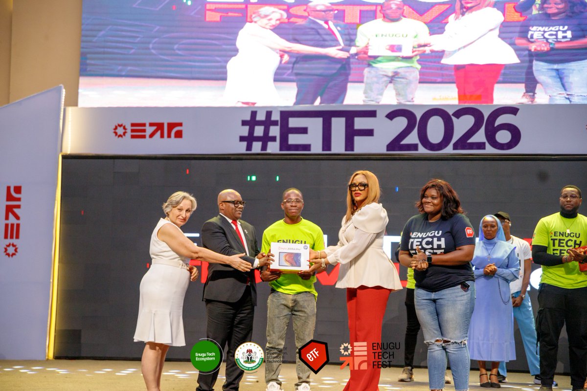 GiftedG222's tweet photo. ETF2026 was massive.
Thank you  @enugu_techfest https://t.co/AYwwPuwISF
