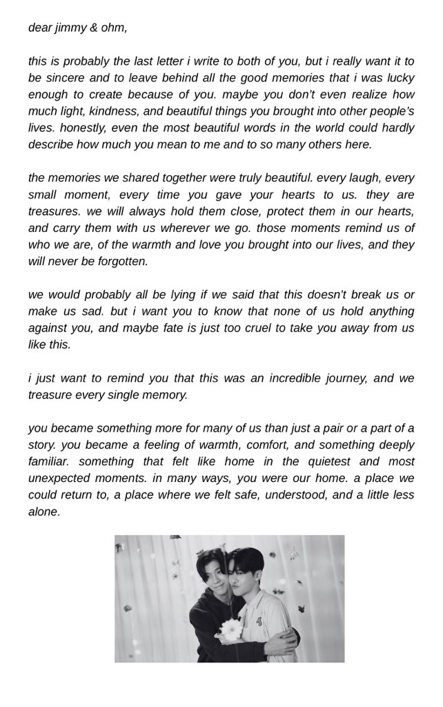 4modhttp's tweet image. to my dear jimmyohm for the last time