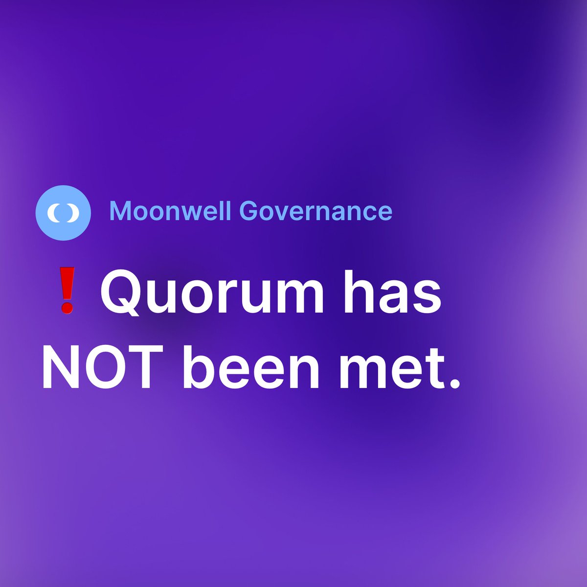Moonwell Governance tweet media