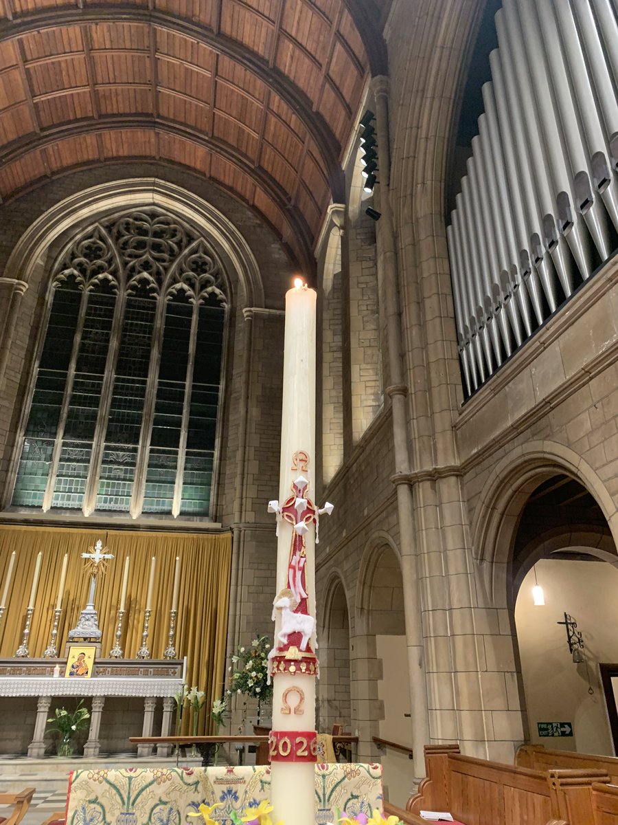 StMarysPB's tweet photo. Christ is risen! He is risen indeed! Alleluia! #Easter https://t.co/VrYydurZDb