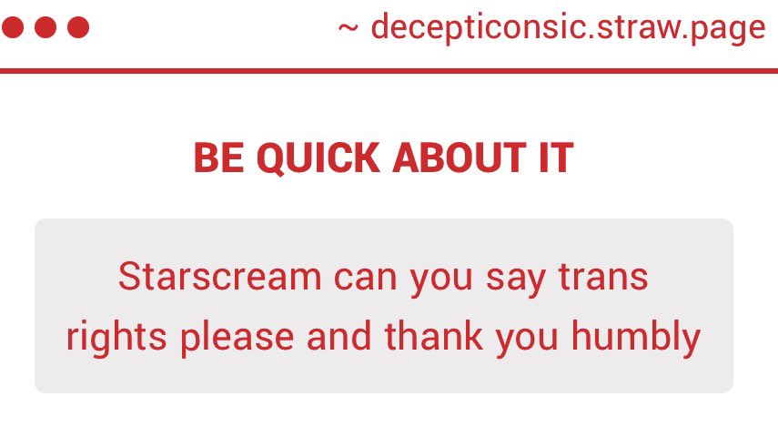 STARSCREAM tweet media