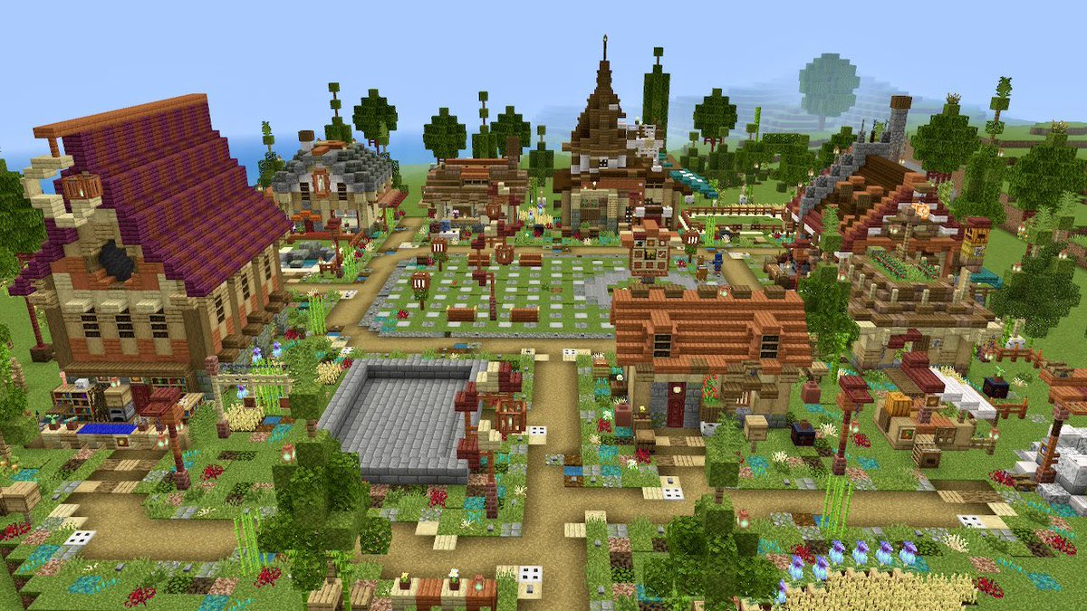 小さなお家を作りました🍩

…(*´ω`*)✨

建築予定地も残すところあと一か所になりました🍀
#Minecraft
#マイクラ