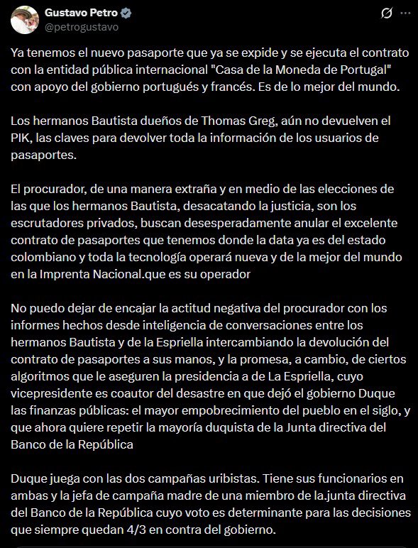 María Fernanda Cabal tweet media