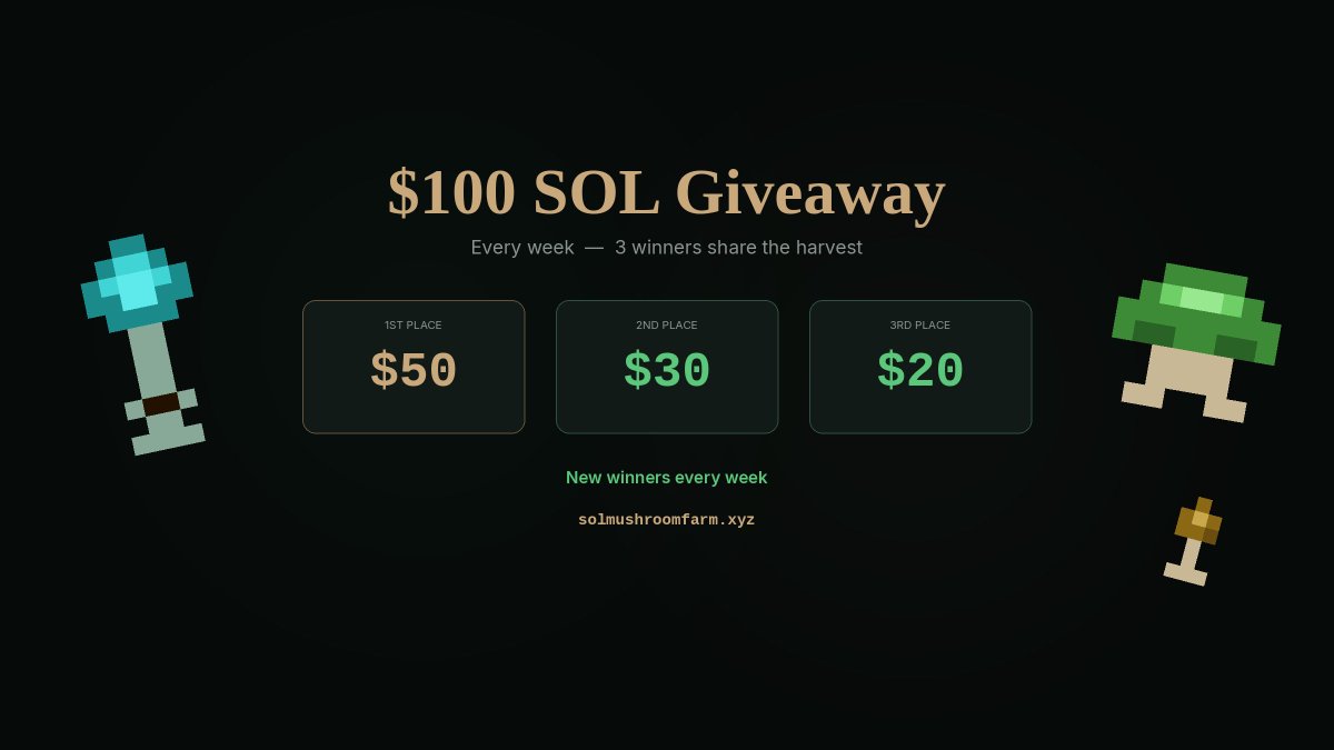 Mushroom Farm tweet media