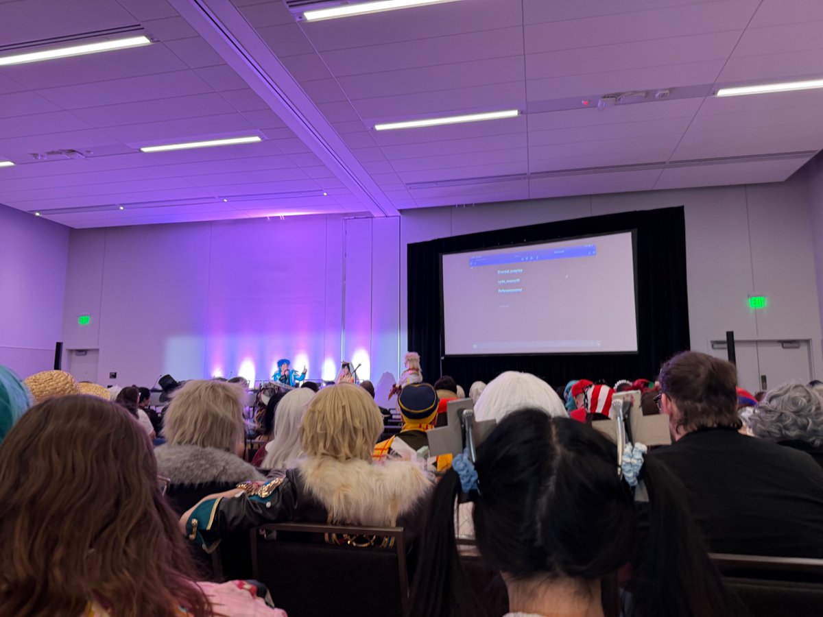 美式漫展怎么看怎么像是学术会议 #sakuracon