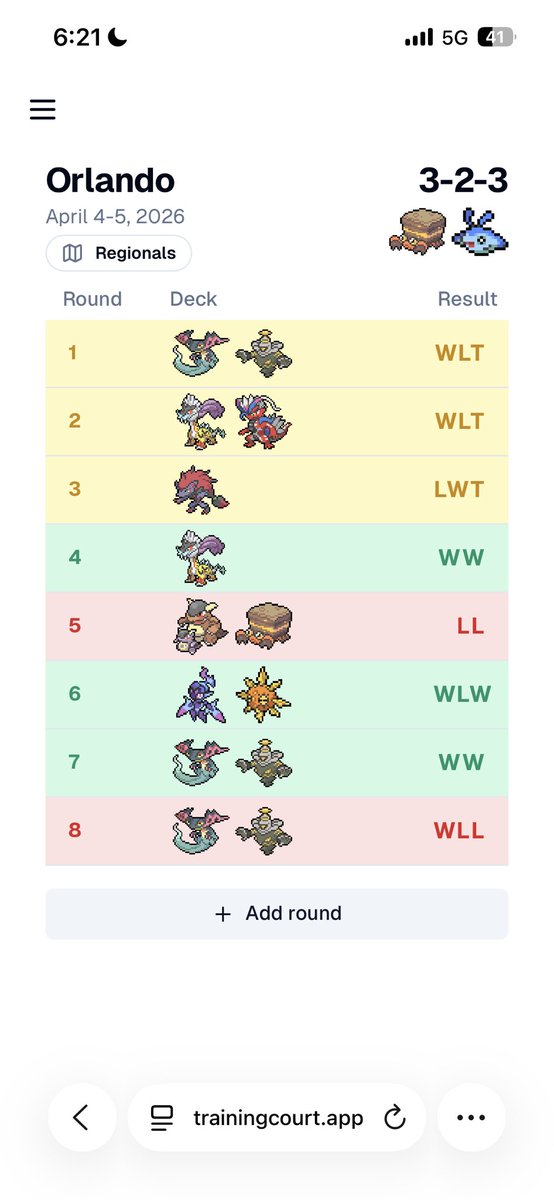 Misplay game 1 put me in the tie blender. I let Crustle down. Mantkye was great though.