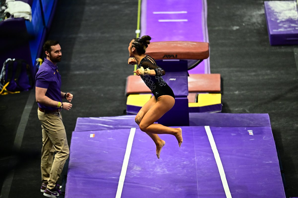 LSU Gymnastics tweet media
