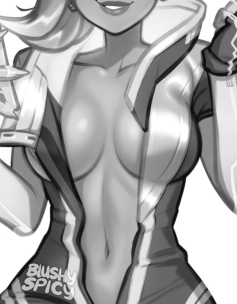 Boop_Queen_'s tweet photo. And why is that? The Cowgirl gonna do something about it~?

Oops. Her jacket zipper "broke". https://t.co/Hk25XIZeAr