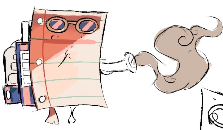 Sadnepti's tweet photo. Unfinished paper doodle I made after the screening #inanimateinsanity #objectshowcommunity #payjay https://t.co/HKmMwJFUkU