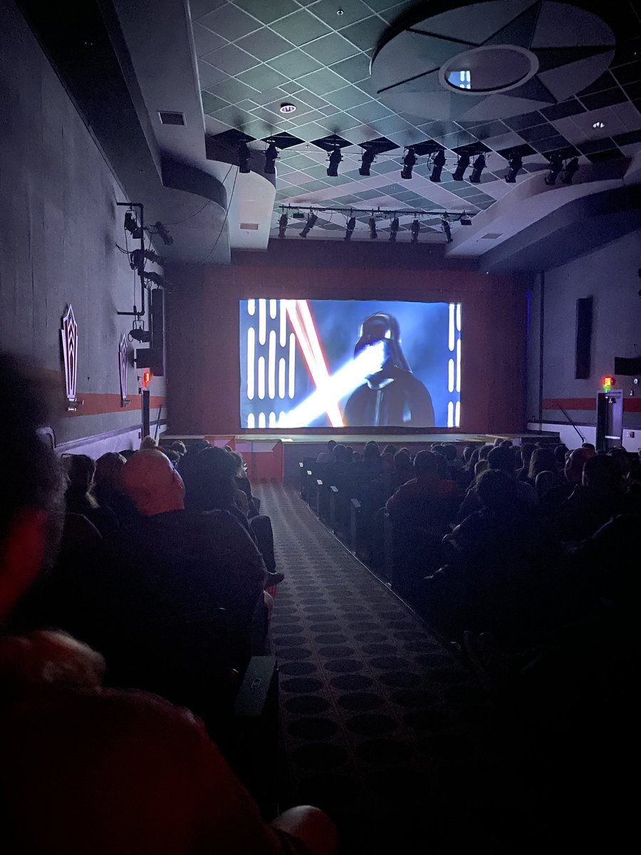 KoKoBagginz's tweet photo. Shoutout to my lovely wife for surprising me with tickets yesterday to see the original @starwars edition that came out in 1977 at our local theatre. 🫡 #StarWars #ANewHope #HelloThere #RedFiveStandingBy ✨ https://t.co/qODJEGoyMg
