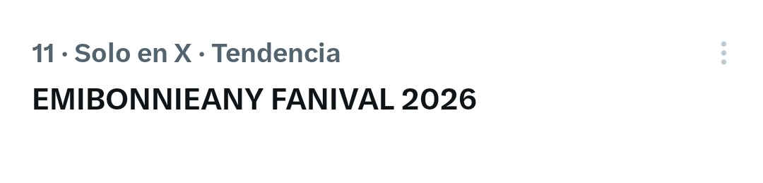 EMIBONNIE STATS LATAM tweet media