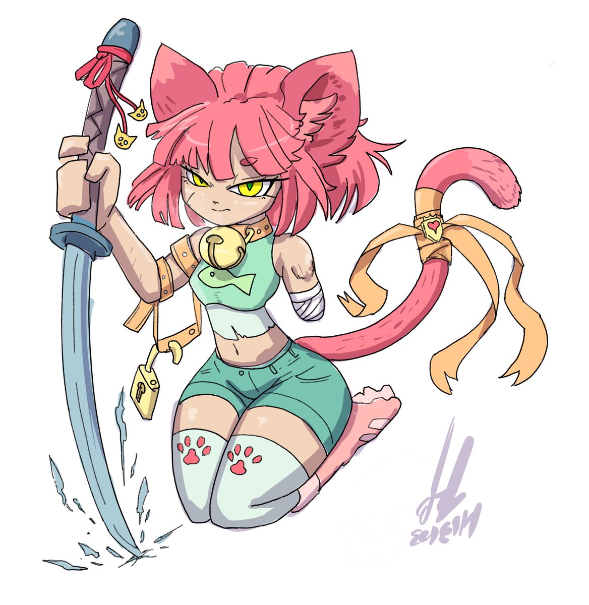 StudioWarmaiden's tweet photo. Sa’neko Rai https://t.co/hc0EcrDjfS
