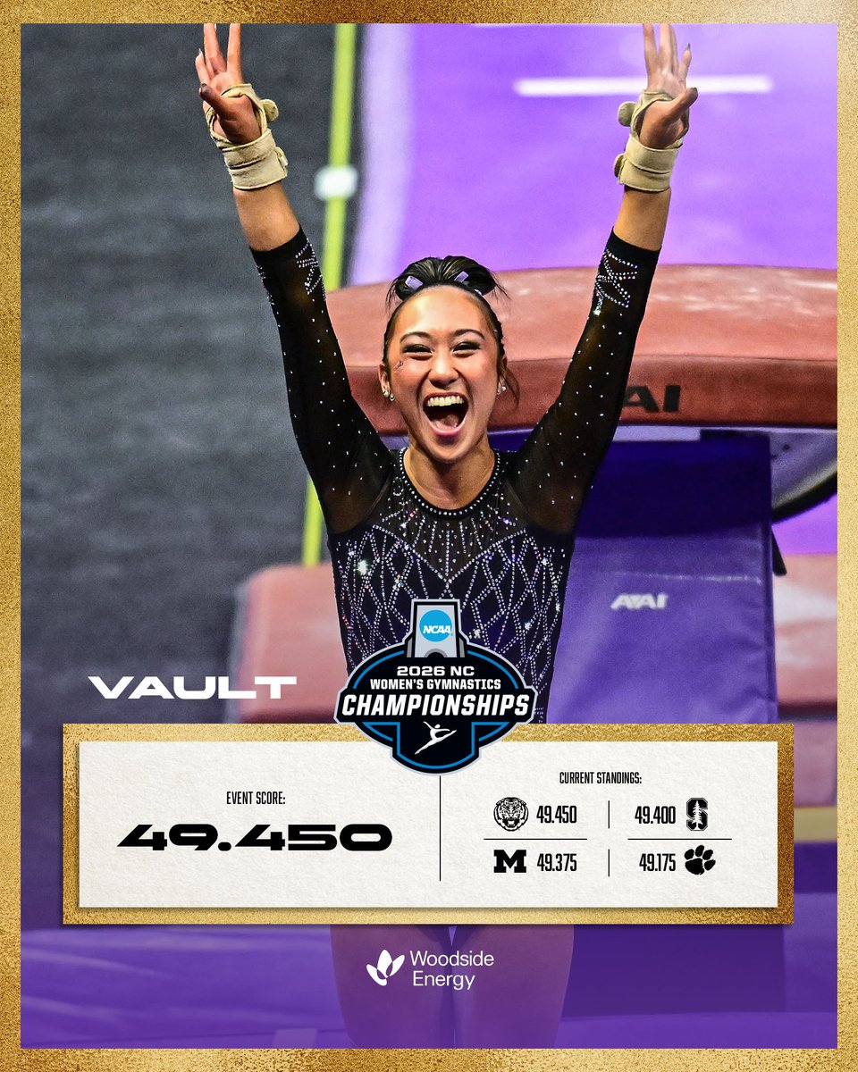 LSU Gymnastics tweet media