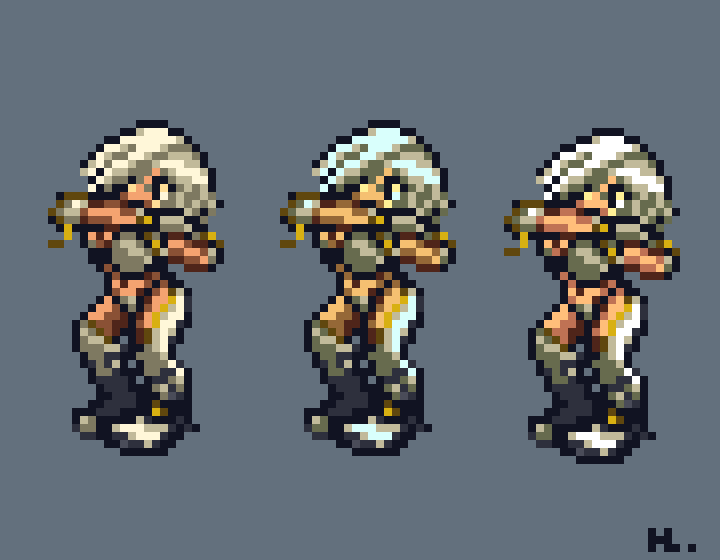 hl08717's tweet photo. Sprite de angel estilo metal slug🌀🔥💯
#pixelart #sprites #angelkof #PixelSprite #metalslugstyle https://t.co/I9d7ODgBzH