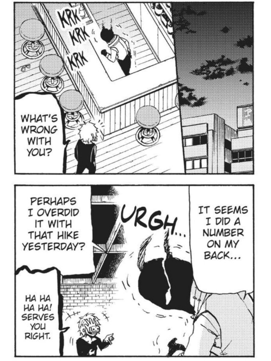56parfaits's tweet photo. My first day with Kurogiri on the island 🥲 https://t.co/ZiMiWAon3X