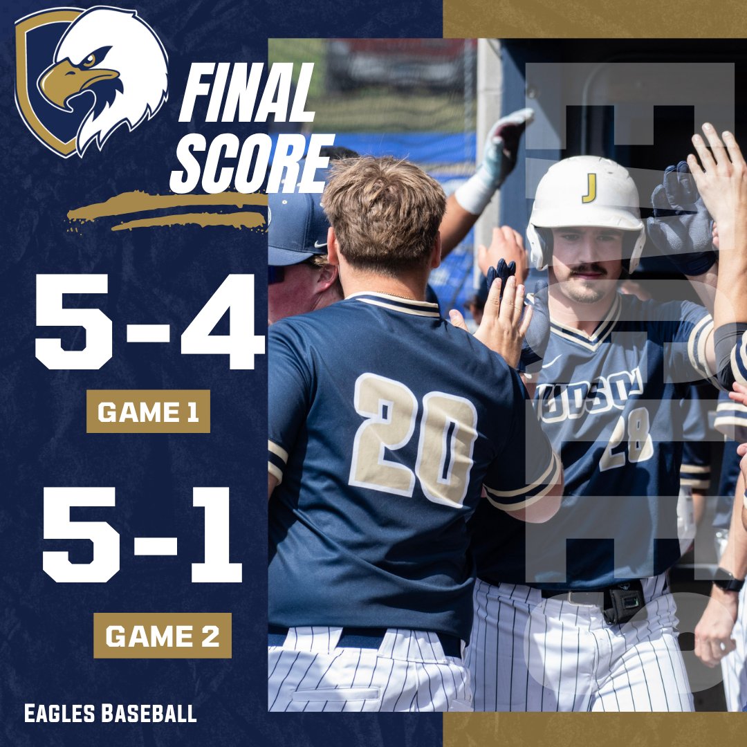judsoneagles's tweet photo. Eagles sweep a DH today out at Hoffer Field. Highlight of the day was a game one big blast from Allan Navarro! #SoarEagles @JudsonBaseball 
https://t.co/k9Oub8LDRV https://t.co/n9nx2G71yG