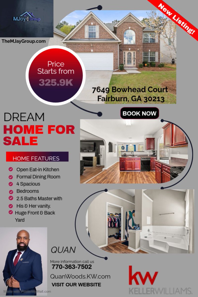⭐️ NY &amp; GA ⭐️

⭐️⭐️ TheMJayGroup.com ⭐️⭐️ 

This could be 🫵🏽 yours❣️🏡

MLS - 7745628

WELCOME TO YOUR NEW HOME! 
This charming two story home has a tremendous amount of space which makes it a must see and WON’T last long!

#Buy #Sell #Rent #Invest #Build