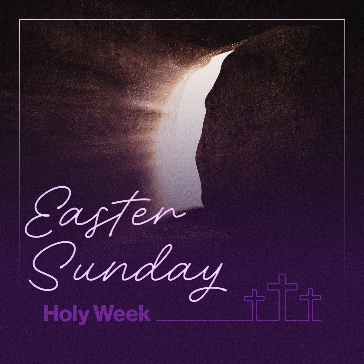 🌅 𝗘𝗮𝘀𝘁𝗲𝗿 𝗦𝘂𝗻𝗱𝗮𝘆

Happy Easter! Today, we celebrate the joy of Jesus’ resurrection.

Easter Sunday promises a future of renewed, everlasting life, but it also offers hope today. Suffering doesn’t have the final word – God’s love is stronger than death.

📖 John 11:25